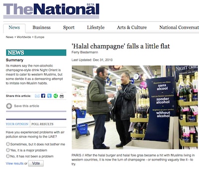 champagne halal