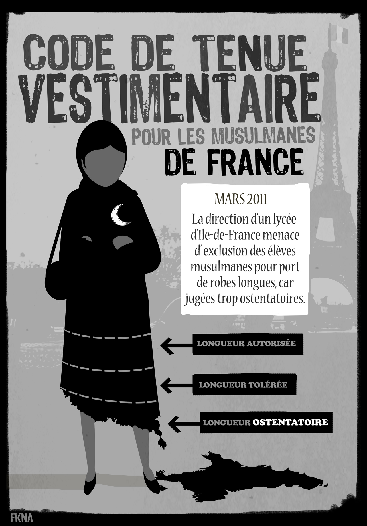 code de tenue vestimentaire pour musulmanes de france