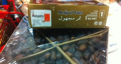 Chez Grand Frais : des dattes israliennes made in Namibie... Chez Grand Frais : des dattes israliennes made in Namibie...