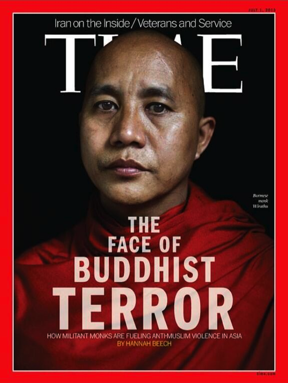 Rohingya : le magazine Time met à la une Wirathu, Hitler de Birmanie