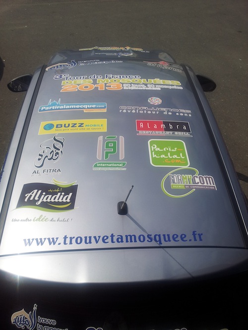 Tour de France des mosquées 2013 : la voiture