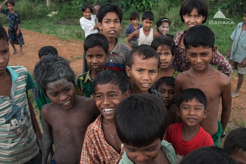 village birmanie rohingya