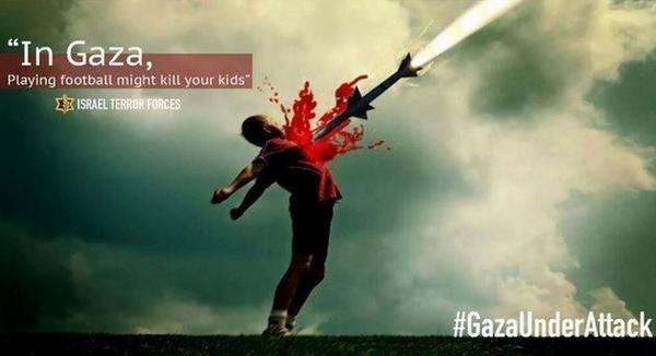 In Gaza Playing Football Might Kill Your Kids