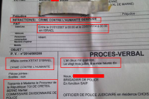 plainte pour crime contre humanite israel