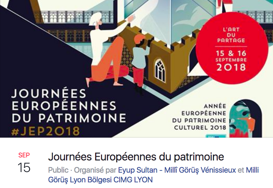 journees patrimoine Milli Görüş
