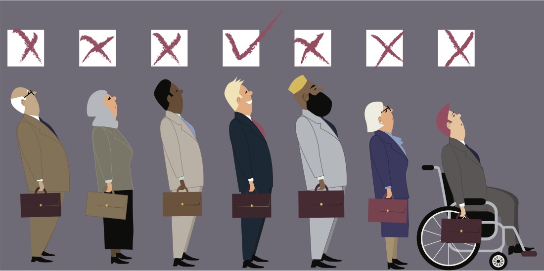 discrimination à l'emploi