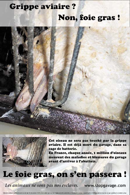 le foie gras, un crime