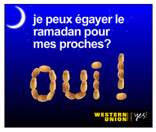 Les dattes de Western Union