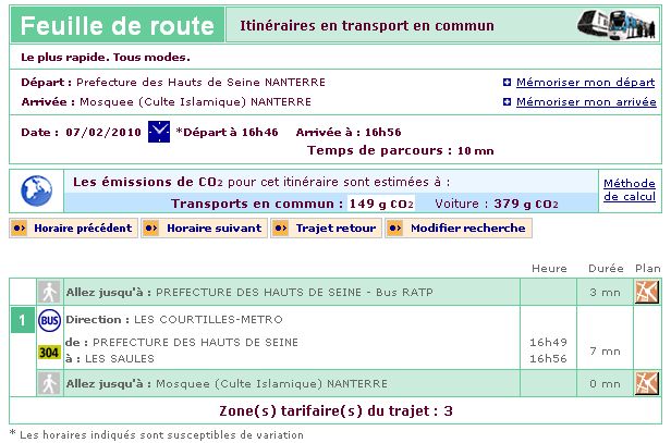 Ratp Mosquée