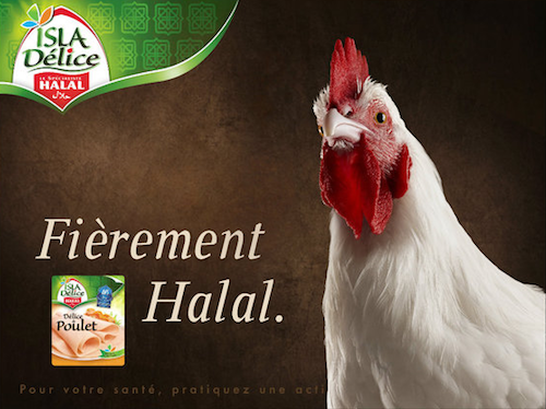 Coq fièrement halal