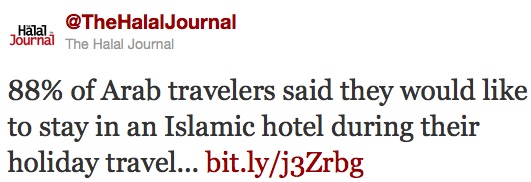 88 % des Arabes pour des hôtels muslim-friendly