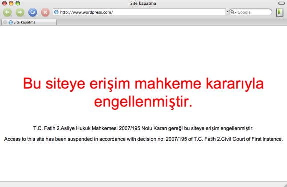 Harun Yahya n’aime pas WordPress, interdit désormais en Turquie