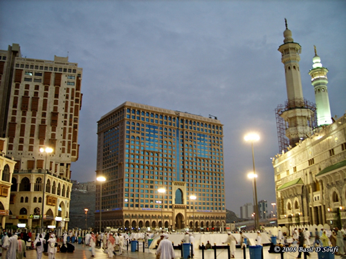 Abraj al-Bait, La Mecque en 2008