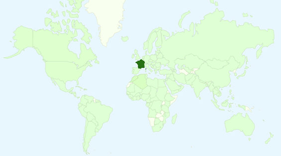 Al-Kanz dans le monde