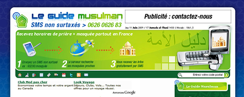 Guide musulman annuaire musulman