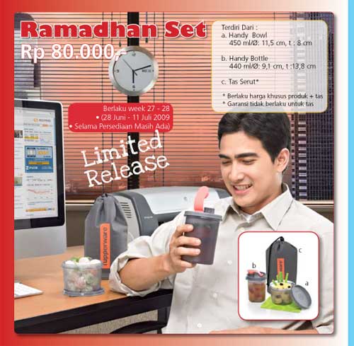 Tupperware surfe aussi sur ramadan