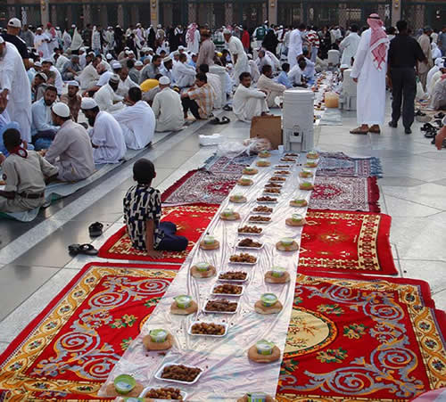 Iftar à Médine