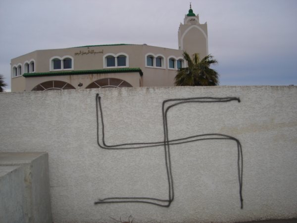 Mosquée de Béziers profanée