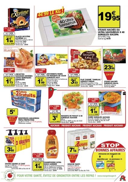 Halal Auchan grande distribution