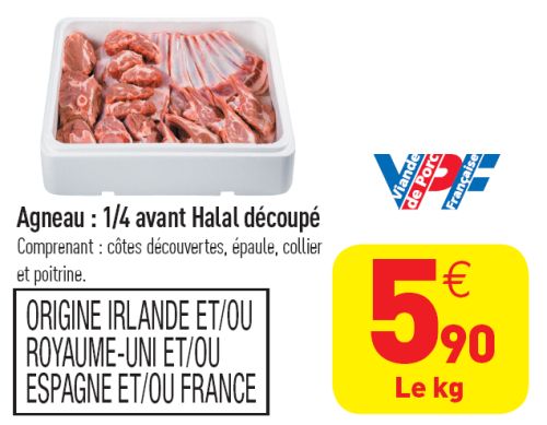 Carrefour : viande de porc ou agneau halal ?