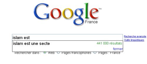 Google et l'islam