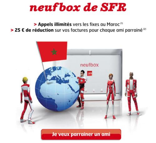 Maroc SFR illimité