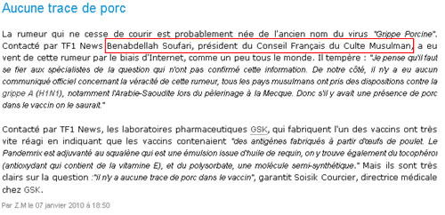 Moussaoui CFCM président