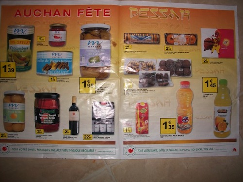 Auchan fête Pessah