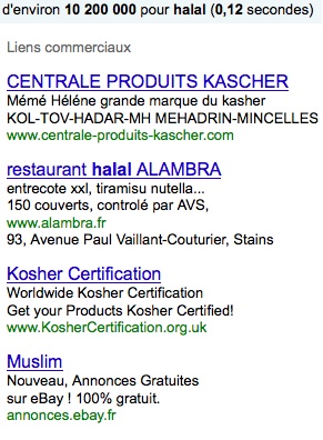 Le casher a besoin du halal et le montre Le casher a besoin du halal et le montre