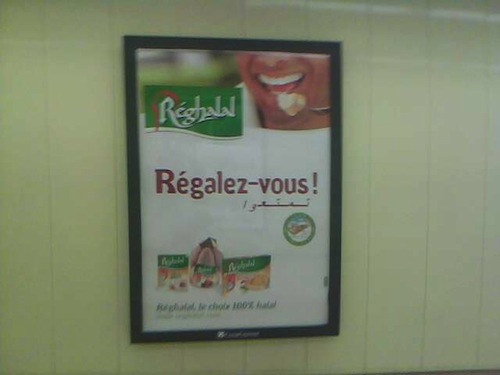 Publicité Reghalal