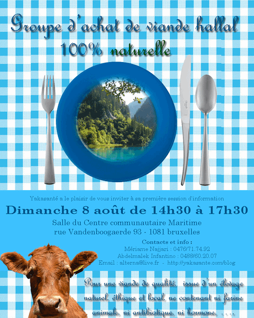 Groupement d’achat de viande halal 100 % naturelle