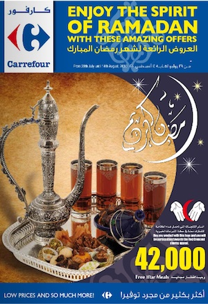 Ramadan : Carrefour à l'étranger