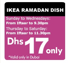 Ikea ramadan