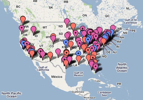 Islamophobie cartographie