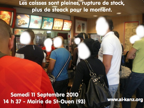 Mcdo qui pleure