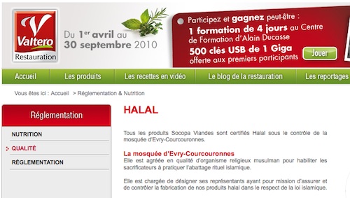 Halal : les gros de la viande communiquent