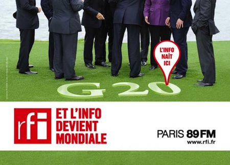 RFI truffe Paris de niqab