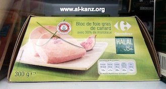 foie gras halal mosquée de Paris