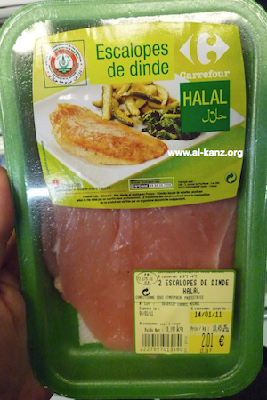 Escalope Carrefour halal