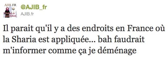 La shari'a appliquée en France. Oui, mais où ?