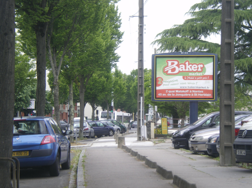 Baker dans les rues de Bretagne