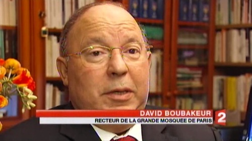 David Boubakeur, recteur de la mosquée de Paris