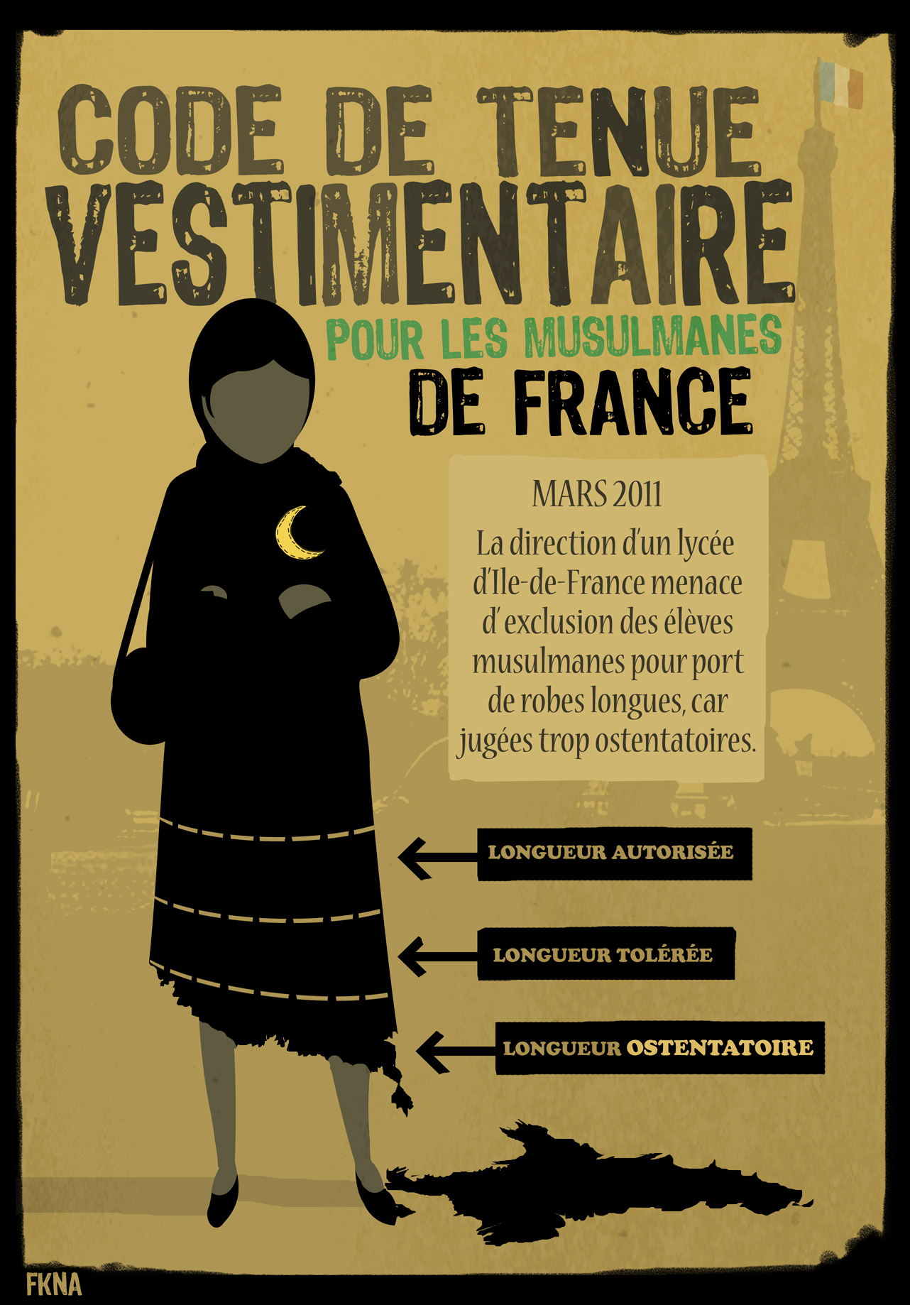 Après les robes trop ostentatoires, les robes trop islamiques