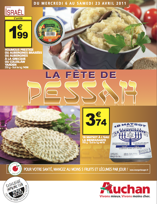 Auchan fête Pessah