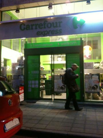 Carrefour Express vs Hal'shop
