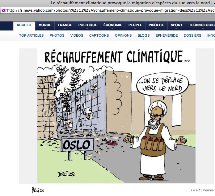 Islamophobie : fail de Delize sur Yahoo.fr