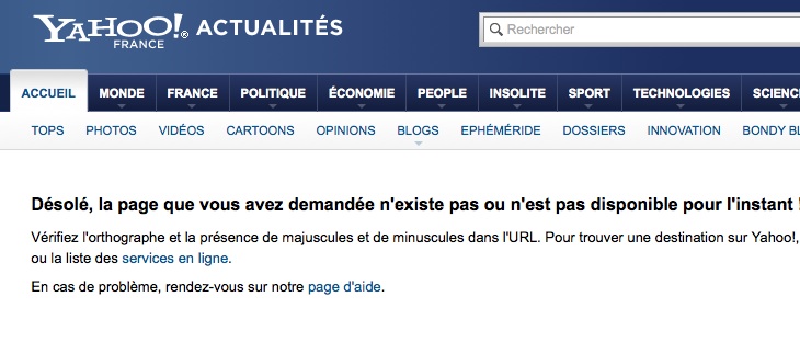 Islamophobie : fail de Delize sur Yahoo.fr