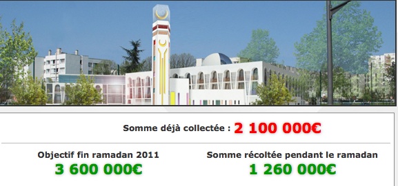 Mosquée d'Aulnay : les travaux continuent