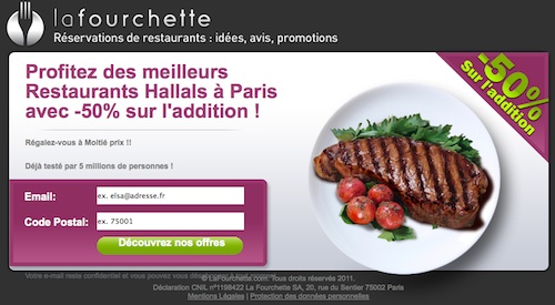 La Fourchette mise sur le halal