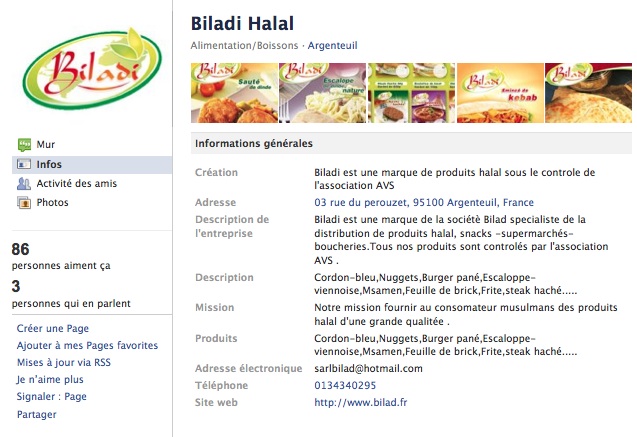 Biladi - Page Facebook